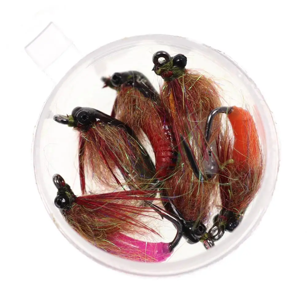 Wifreo Señuelo de pesca UV con abalorios para trucha en hielo - imagen 4