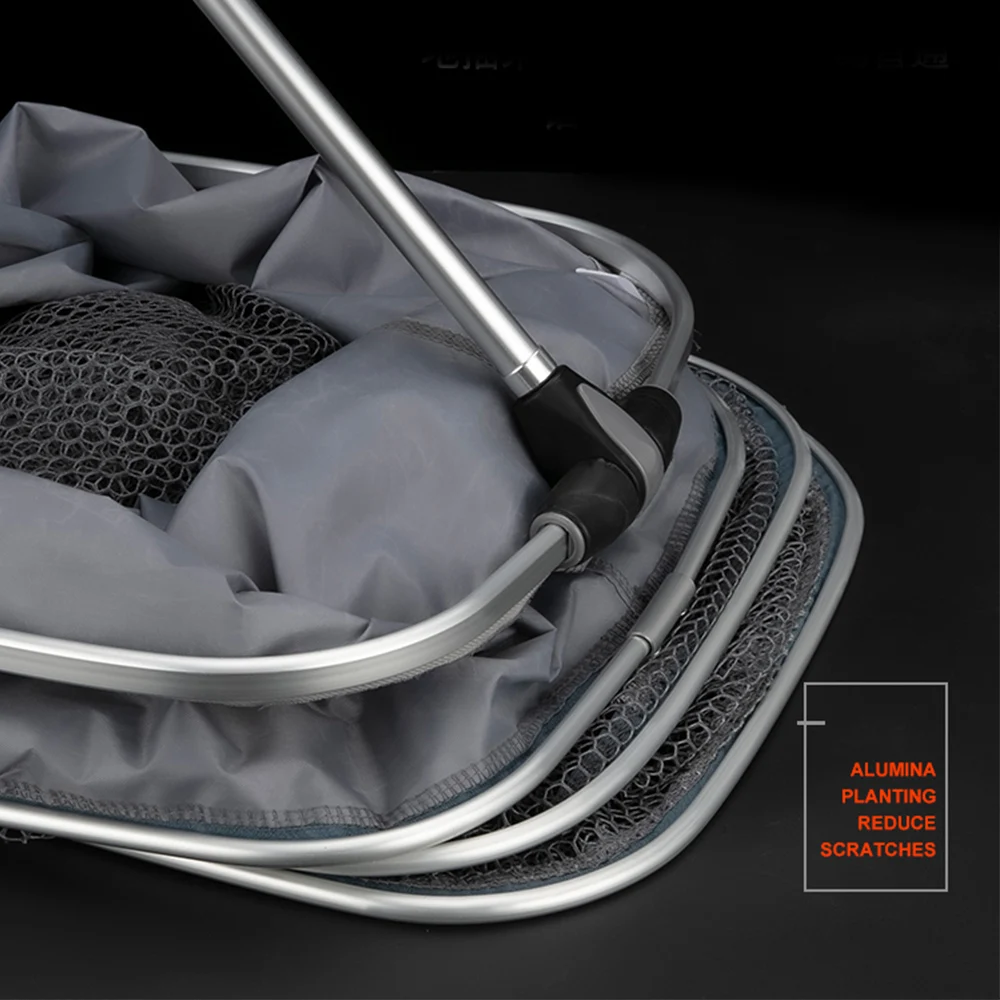 Red de pesca grande plegable, trampa de cebo para camarones y pececillos, jaula de Red para mantener los peces vivos, accesorios x445 G, 2M/2,5 M/3M - imagen 5