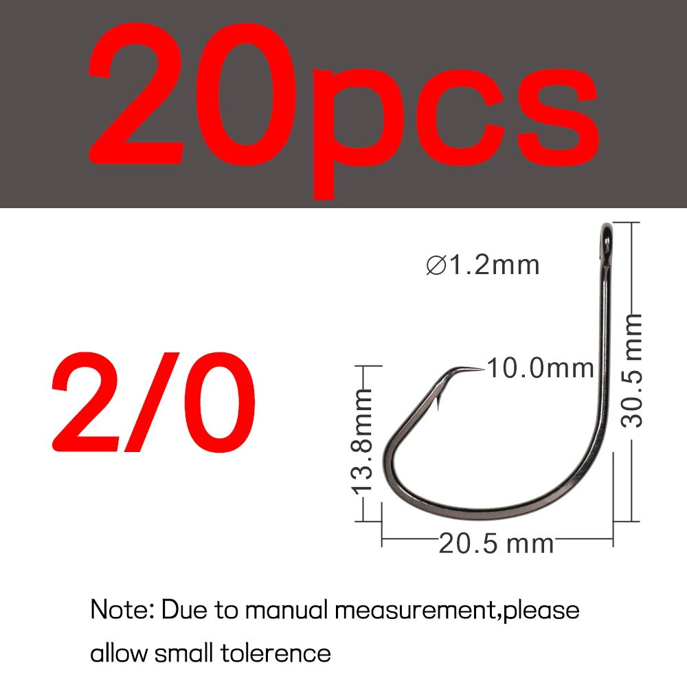 20pcs  Size 2I0