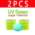 2PCS UV Green