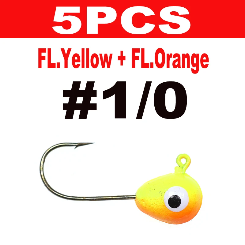 5PCS 1l0YellowOrange