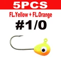 5PCS 1l0YellowOrange