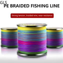 Trenza PE 4/8 hebras para carpa y pesca en agua salada