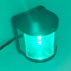 ANHEART Marine Luz navegación LED bicolor rojo/verde acero inox