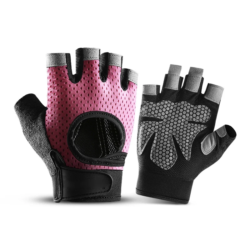 Topline Tackle-guantes de pesca Unisex, transpirables, resistentes al desgaste, para montar, carreras, exteriores, ciclismo, bicicleta, medio dedo - imagen 4