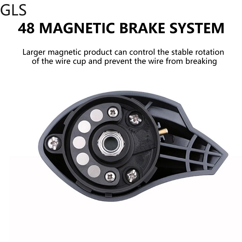 Carrete de pesca Baitcasting, accesorio de arrastre máximo de 5,5 KG, relación de engranaje 6,3: 1, ligero, rueda de pesca derecha/izquierda 12 + 1BB, novedad de 2021 - imagen 5