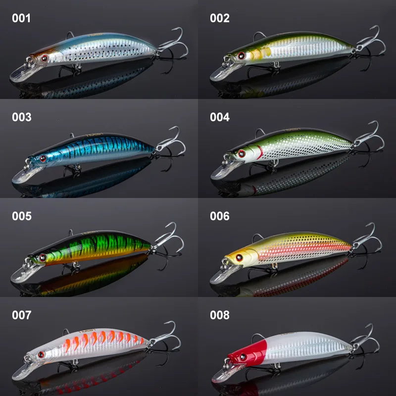 Señuelo de pesca de pececillo flotante NOEBY, 120mm, 22g, 135mm, 28g, cebos duros artificiales 9050, Wobblers de fundición larga, Jerkbaits, aparejos de pesca - imagen 4
