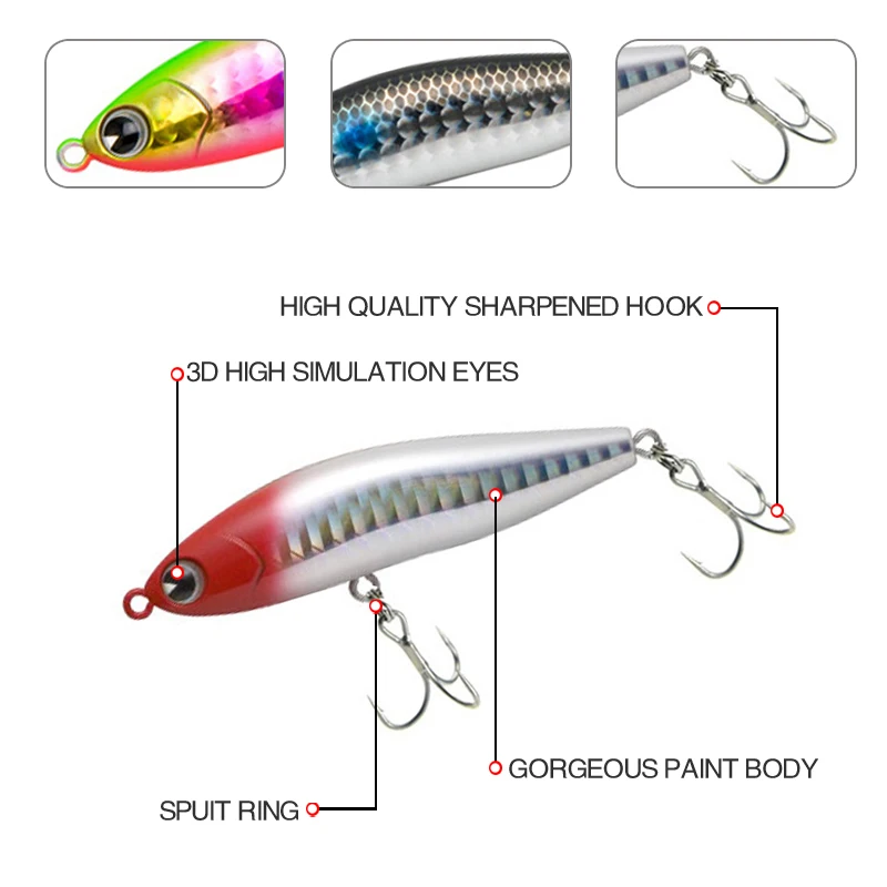 Stick Bait para lubina – hundimiento lento - imagen 5