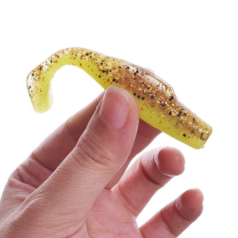 Un señuelo de pesca brillante diseñado para atrapar peces