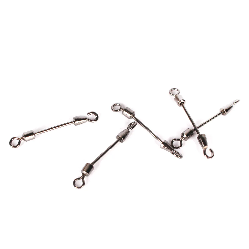 Conector rápido abierto acero inox – Eslabón presión + plomo rodante - imagen 3