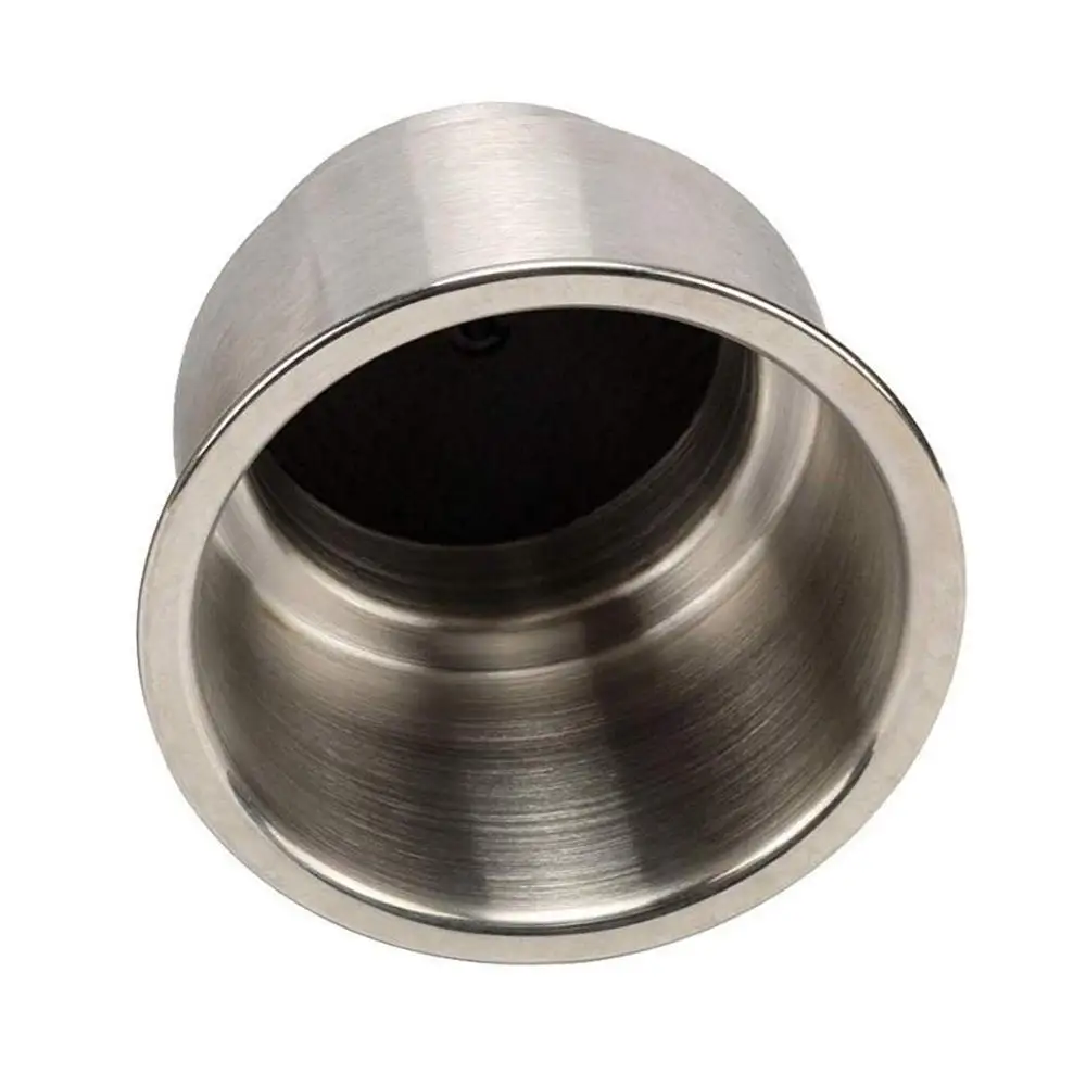 Portavasos de acero inoxidable para barco con soporte y drenaje - imagen 2