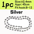 2o4mm silver
