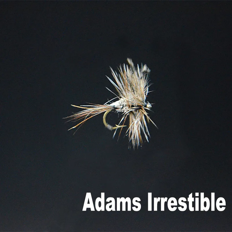 Wulff-cebos de pesca con mosca de paracaídas, juego de moscas secas, trucha Artificial, 4 estilos surtidos, 14-16 #