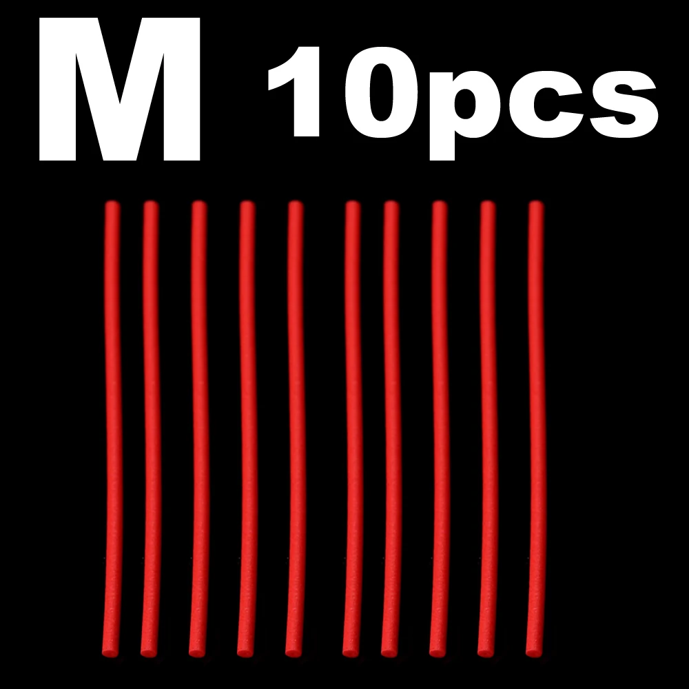 10pcs red M