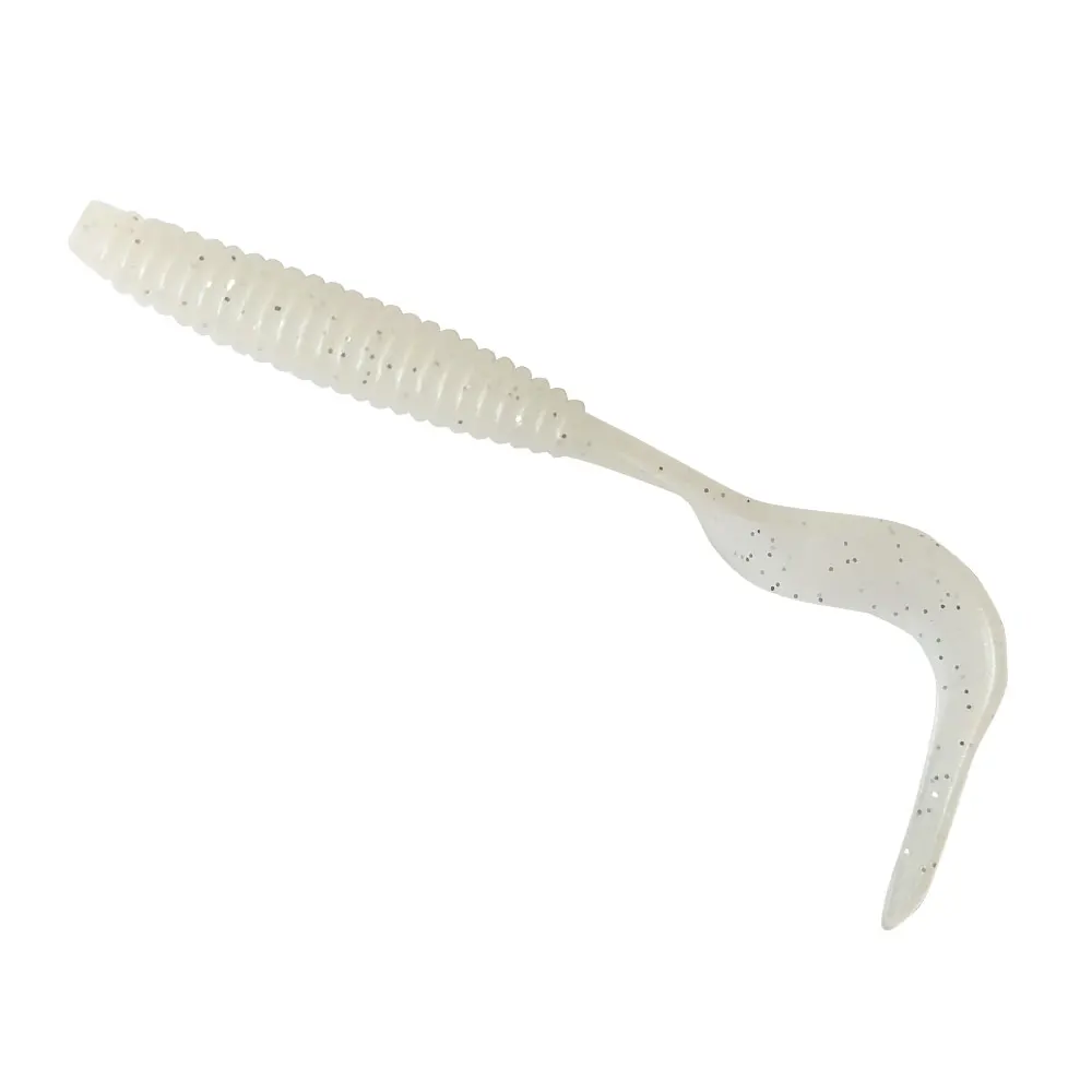 Balleo 6 uds/señuelo suave de cola larga 3g/12cm señuelo de pesca gusano Wobbler Jigging cebo Artificial suave - imagen 5