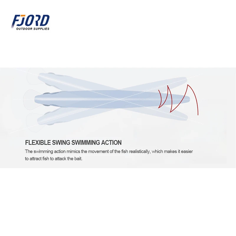 FJORD 110mm 27g Karpervissen Lokken Zee Jerkbait Zoutwater Minnow Onderwater Oceaan Rockfishing Predator Bass Fishing Stuff visgerei - imagen 5