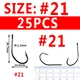 size21 25pcs