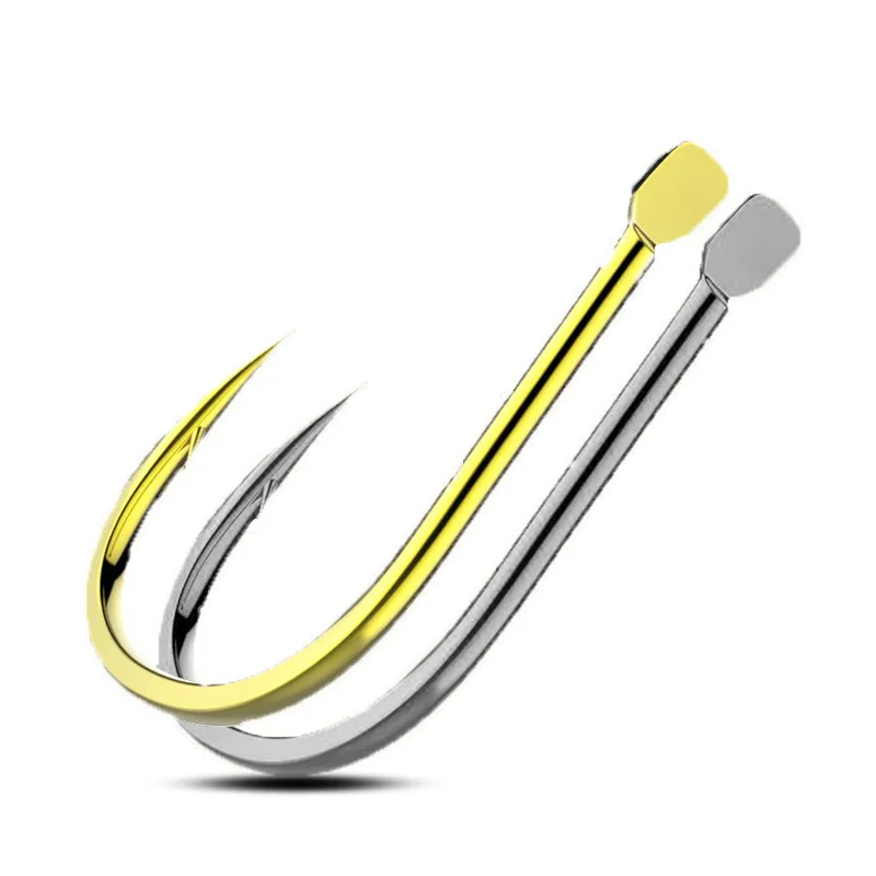 Anzuelo de pesca a granel, accesorio de pesca de carpa, con púas de oro negro y carbono, objeto grande, 500 Uds. - imagen 4