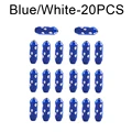 Blue-White  20PCS