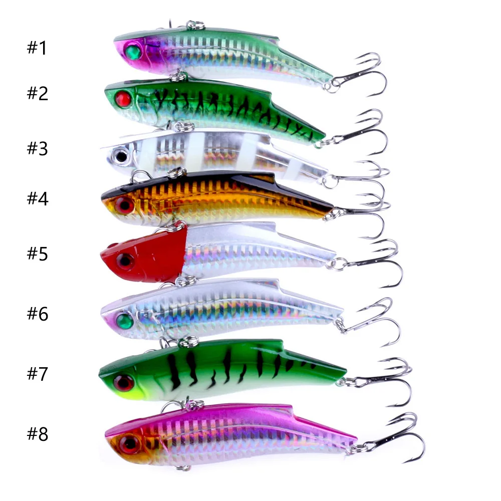 Señuelo de Pesca que se hunde, 1 unidad, 28g, 9cm, VIB, vibración, sonajero, anzuelo, Crankbait, Wobblers - imagen 5