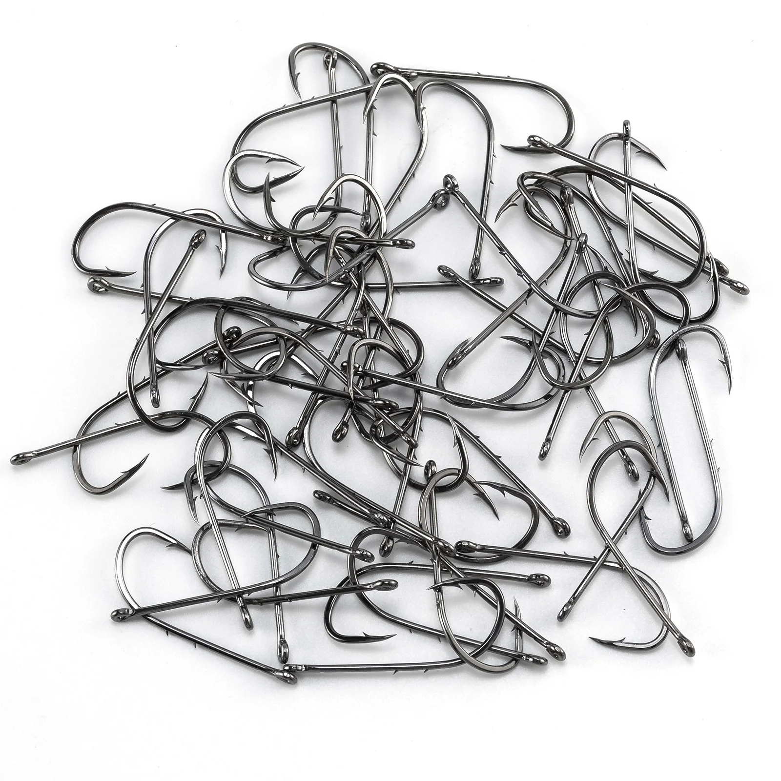 Señuelo de pesca piezas, anzuelo de púas, cebo vivo, caña larga, Surf, agua salada, trucha, lubina, 100 - imagen 3