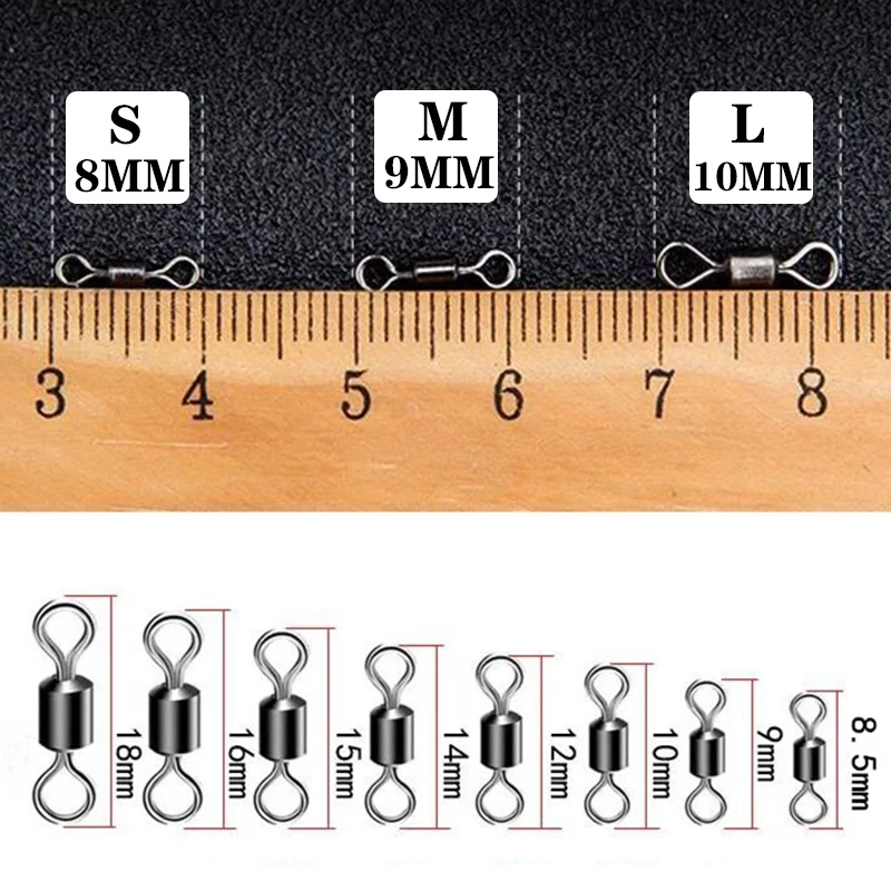 20 unids/lote aparejo giratorio pesca giratoria D-Rig Ronnie Chod aparejo para correr ganchos Boilies accesorios de aparejos de pesca de carpa - imagen 2