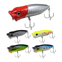 Láser Wobbler Popper de superficie – Señuelo duro para Lucio