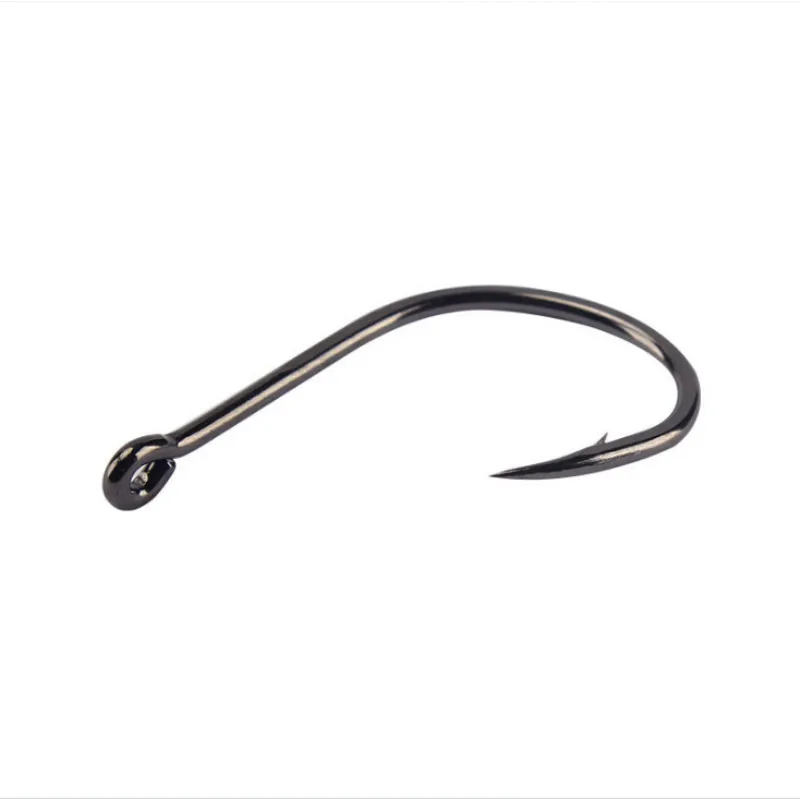 Anzuelos de Pesca Mustad Strength Stream Seapole, gancho de púas de acero de alto carbono con anillo, anzuelos de Pesca calientes - imagen 4