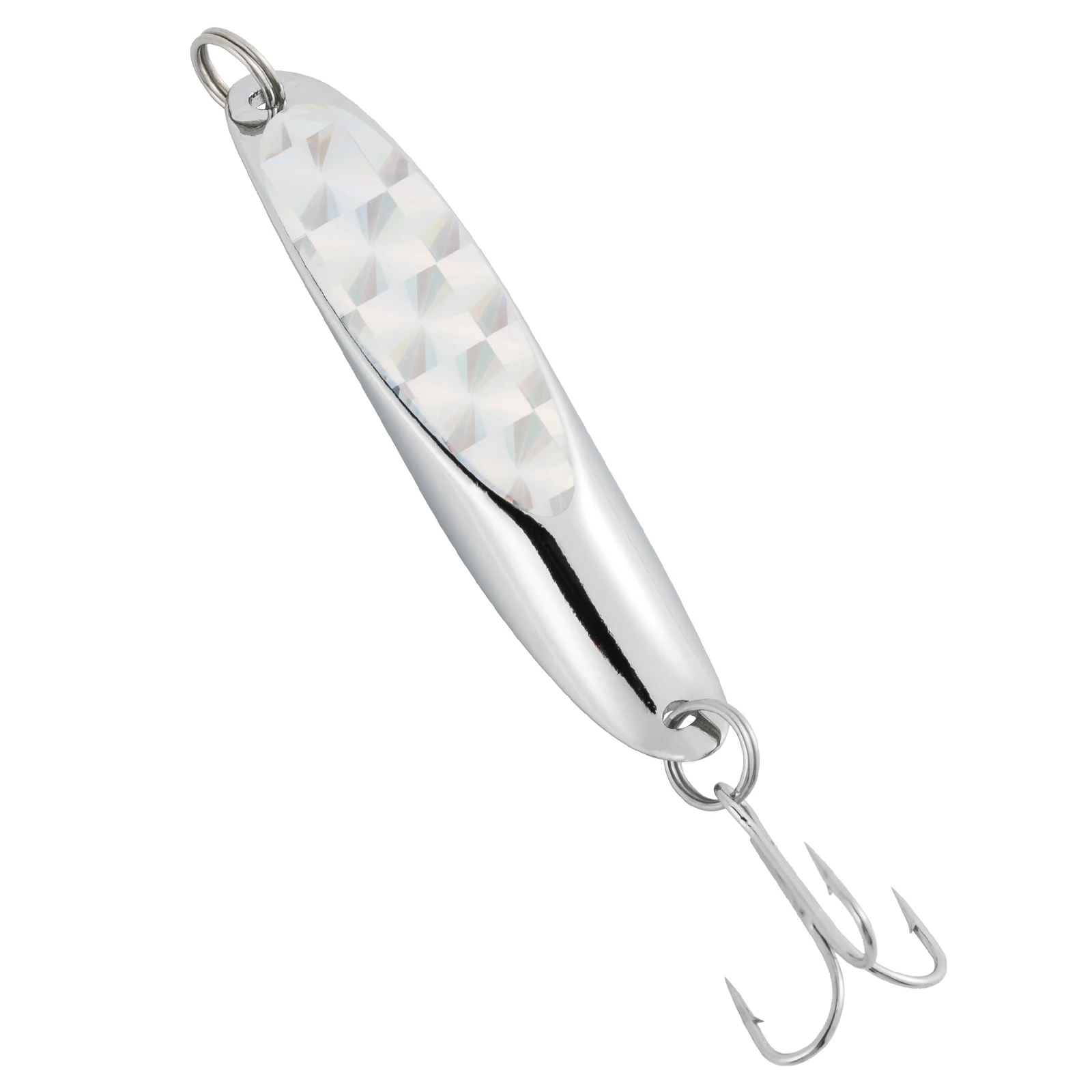 Señuelo giratorio de Metal de 5 piezas, cebo duro de pesca equilibrada de 21g, Wobbler para agua salada, trucha, lubina, Lucio, bagre - imagen 5