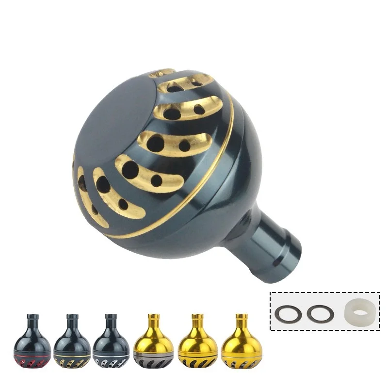 EKfan, 1 pieza, perilla de mango de pesca, 30/35/38mm, aleación de aluminio, perilla de mango de pesca, balancín de pesca, piezas de herramientas DIY - imagen 3