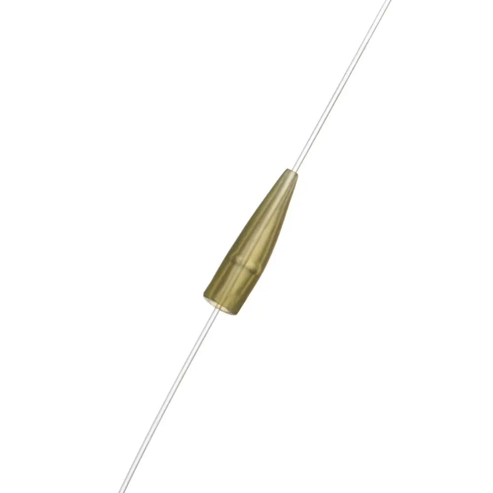Cono de goma de manga suave antienredos para Chod Helicopter Rig, herramienta de alimentador de método de pesca, accesorio de pesca de carpa Micro, 50 piezas