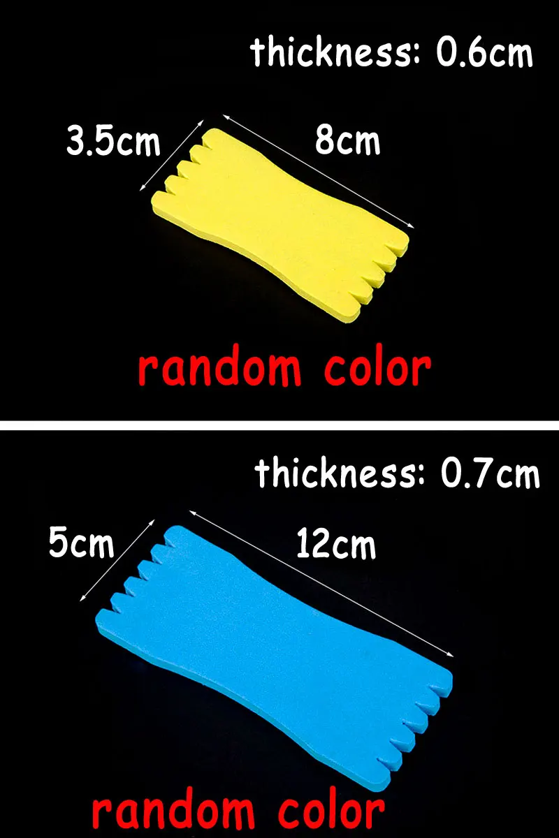 Soporte de espuma para hilo de pescar, placa de bobinado, Panel de almacenamiento, 5 piezas/10 piezas - imagen 3