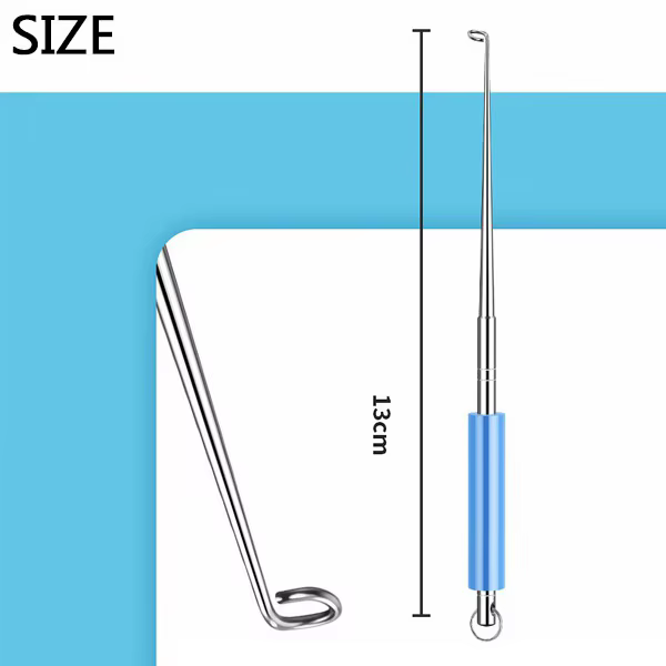 Extractor de anzuelos FLYSAND – Acero inoxidable desacoplamiento rápido - imagen 5