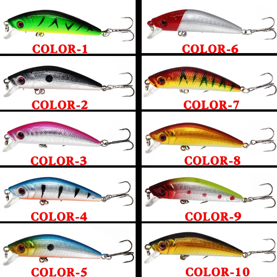 Juego de Wobblers para carpa, cebo duro/Artificial/falso para aparejos de pesca/señuelo mezclado, Swimbait, Crankbaits, Trolling, Pike, 20 Uds. - imagen 2