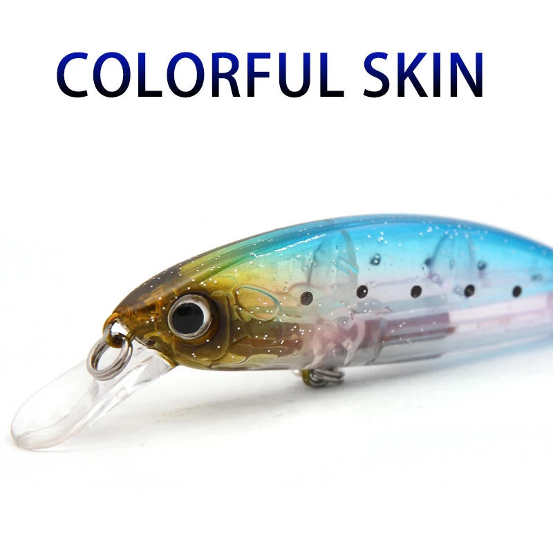 Wondershot A17 80mm 11g modelo caliente señuelo de pesca Minnow manivela Wobbler Jerkbaits cebo Artificial Topwater Mustad anzuelos para pesca - imagen 5