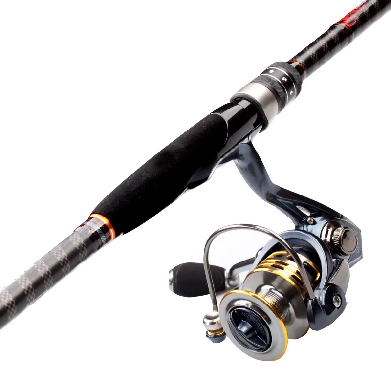 RUKE-caña de pescar Fuji o-ring y asiento de rueda Fuji, señuelo rápido de fundición y Spinning, 2-2,2, 8m de longitud, peso del señuelo 4-17g y 8-20g - imagen 2