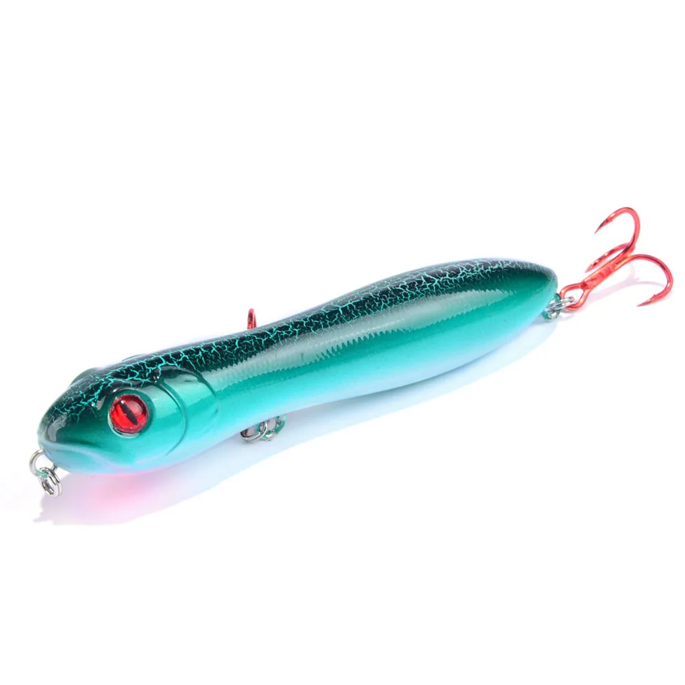 Señuelo flotante cabeza de serpiente 95mm para lubina - imagen 4