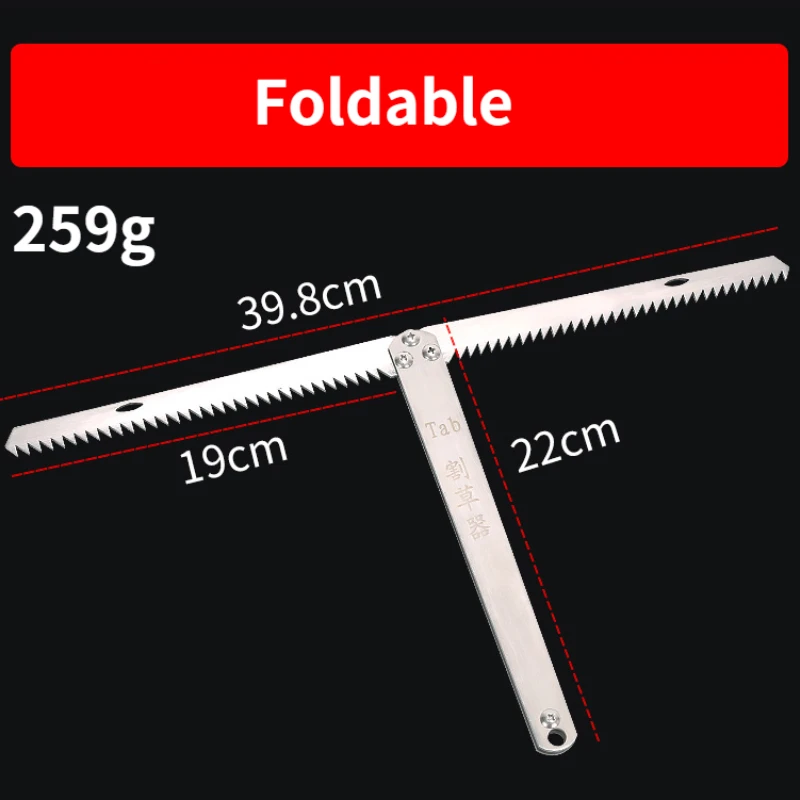 Extractor de malezas de hierro plegable para pesca - imagen 2