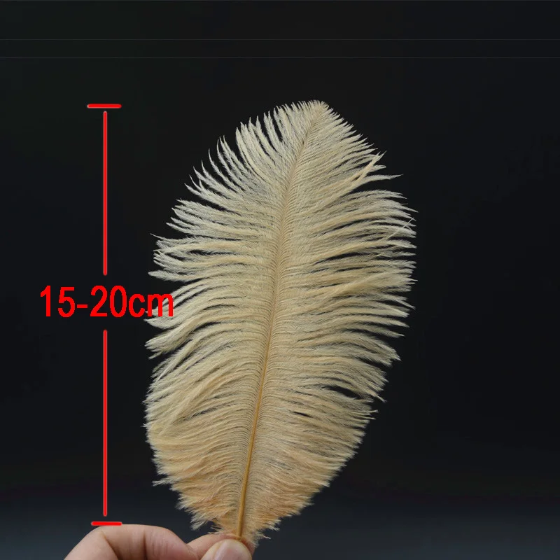 10 Uds., 10 colores, plumas de avestruz, atado de moscas grandes estilo intruso, hierbas de avestruz, ninfa, patrones de moscas, atado de moscas, materiales - imagen 3