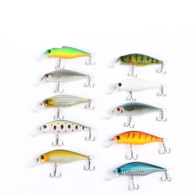 Señuelos VIB con vibración, cebo duro de Pesca con ojos 3D, 85mm, 13,3g, Wobbler, Artificial, 5 unids/lote - imagen 3