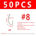 50PCS Size 8