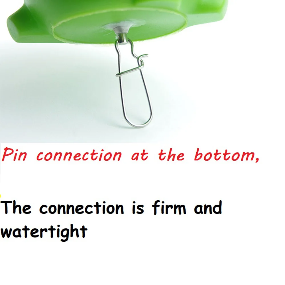 MAGBLUE-hebilla de bloqueo de pesca artesanal, accesorio con personalidad modificada, ABS, llamativo, flotante, 1 unidad - imagen 3