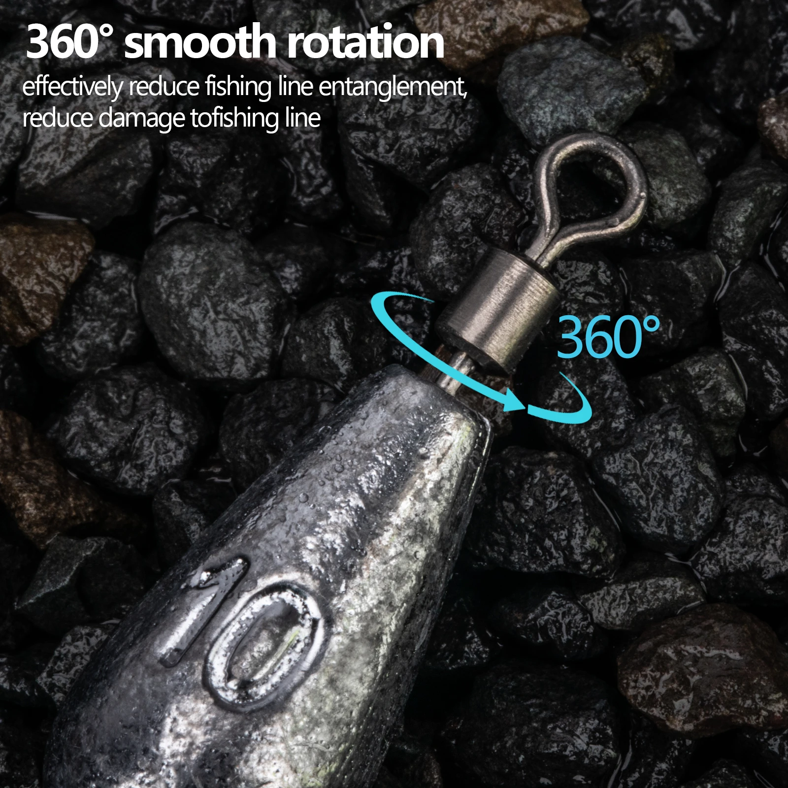 THKFISH 28 Uds pesas de pesca Kit de plomos 3,5g 5g 7g 10g 14g Drop Shot cables de pesca plomos pesca en el mar plomo Dropshot - imagen 4