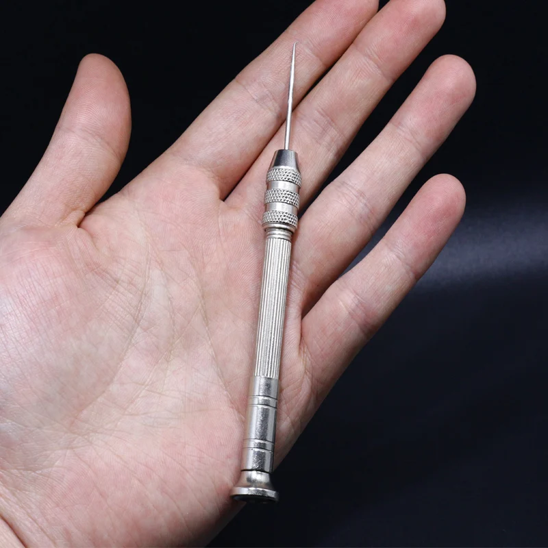 RoyalSissi-Juego de Herramientas de atado de moscas, cepillo de cerdas de alambre inoxidable y Punta curva, combo de herramientas de atado de moscas bodkin, nuevo, 1 Juego - imagen 3