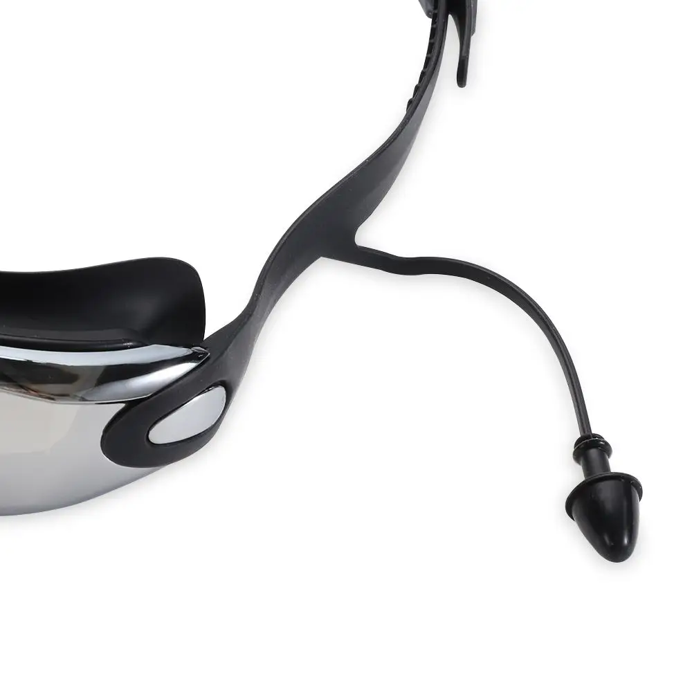 Gafas de natación para adultos y niños, lentes profesionales ajustables con Clip para la nariz, UV, antiniebla, protección ocular - imagen 5