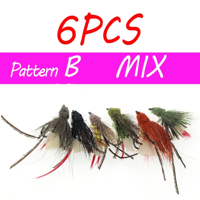 6PCS B MIX