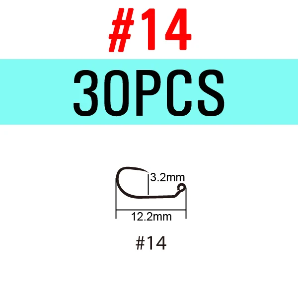 30pcs Size 14