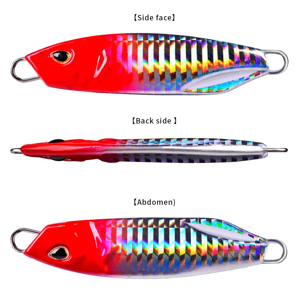 VALHALLA-señuelo de pesca Jigging de Metal, cebo duro Artificial de 10g-15g-20g-30g-40g-50g, cuchara de fundición, 1 unidad - imagen 2