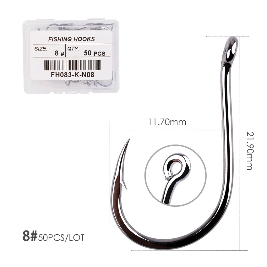 Size 8 - 50pcs