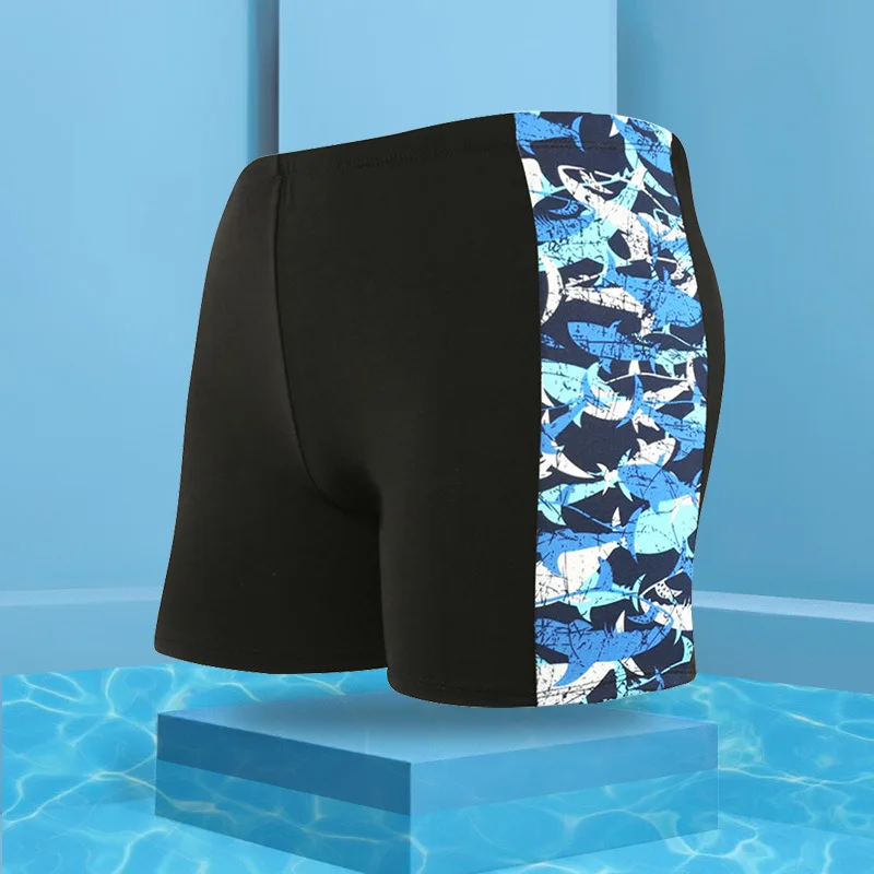 Pantalones de baño para hombre, pantalones cortos de baño de playa de verano, bañadores, bañadores, calzoncillos tipo bóxer, bañadores de secado rápido - imagen 4